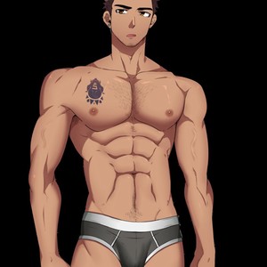 [Mazjojo] Full Service 1.10.1 Demo (Non-H Scenes, Unused Scenes, Backgrounds, Sprites) – Gay Manga sex 381