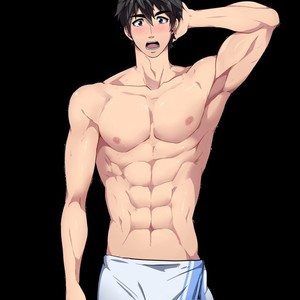 [Mazjojo] Full Service 1.10.1 Demo (Non-H Scenes, Unused Scenes, Backgrounds, Sprites) – Gay Manga sex 750