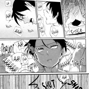 [Yureika (Tsumugi)] Shingeki no Kyojin dj – Damatte Aege [Eng] – Gay Manga sex 12