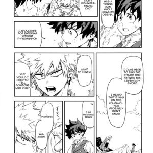 [Kometsubu (Rittiri)] The Story of the Sacred Sword with You and I – Boku no Hero Academia dj [Eng] – Gay Manga sex 8