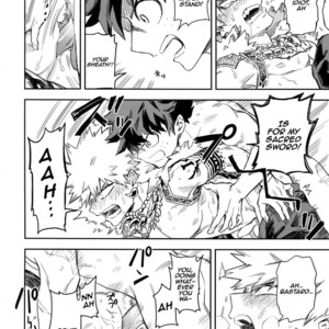 [Kometsubu (Rittiri)] The Story of the Sacred Sword with You and I – Boku no Hero Academia dj [Eng] – Gay Manga sex 27