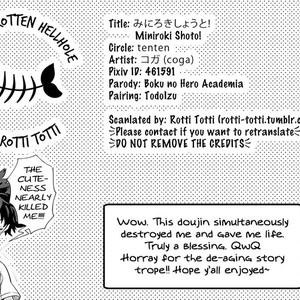 [tenten/ coga] BNHA doujin – Miniroki Shoto! [Eng] – Gay Manga sex 33