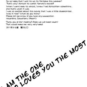 [Love2] I am the one who loves you the most – Naruto dj [Eng] – Gay Manga sex 17