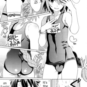 [Kanyou Shounen (URA)] Astolfo to Love Love Mizugi H – Fate/ Grand Order dj [Eng] – Gay Manga sex 4