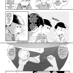 [Arumajirou/ Arima Jirou] Kidzuite kakushite kono kokoro – Osomatsu-san Dj [SPANISH] – Gay Manga sex 13