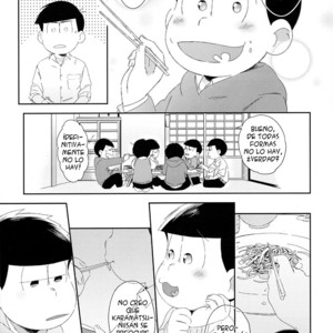 [Arumajirou/ Arima Jirou] Kidzuite kakushite kono kokoro – Osomatsu-san Dj [SPANISH] – Gay Manga sex 14