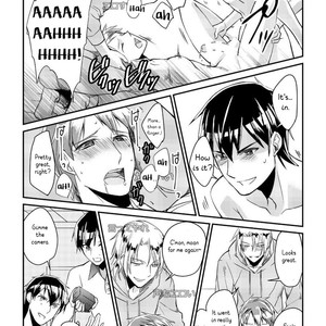 [Akagi Gishou] Ryoukan! Kono Danshi Ryou wa Yaba Sugiru! [Eng] – Gay Manga sex 25