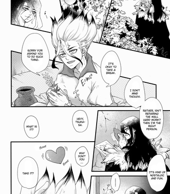 [Munya] Grab the heart!! – Dr. Stone dj [Eng] – Gay Manga sex 15