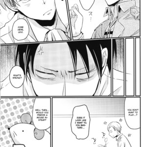 [Gitogito Meganedan (Goddamn Aramaki)] Shingeki no Kyojin dj – My Little Little Cat [Eng] – Gay Manga sex 14