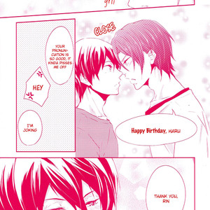 [Sansyokusabo] Free! dj – Birthday 0630 Ver. Rin [Eng] – Gay Manga sex 10