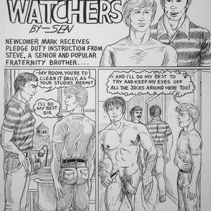 [Sean] Pledge Watchers [Eng] – Gay Manga thumbnail 001