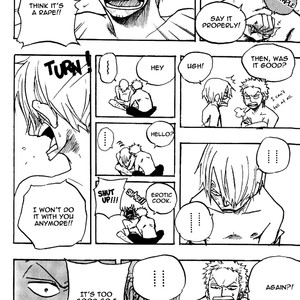 [Haga Inochi] One Piece dj – The Ecstasy ZoroSan [Eng] – Gay Manga sex 20