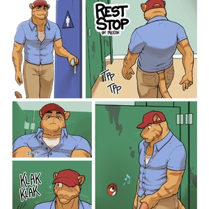[Meesh] Rest Stop [Eng] – Gay Manga thumbnail 001