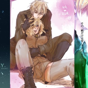 [SAKURABI Hashigo] Hetalia dj – Tenshi no Shinkaron [Eng] – Gay Manga sex 41