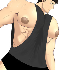 [KishiToru (Kishitoru29)] Playing muscular stranger’s nipple [cn] – Gay Manga sex 2