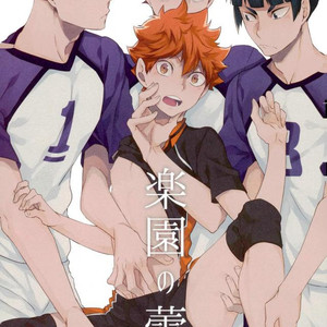 Gay Manga - [Yojouhan (Naizou)] rakuen no tsubomi – Haikyuu!! [Kr] – Gay Manga