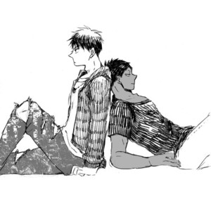Gay Manga - [Nino] Kuroko no Basuke dj – My Relationship With a Freeloader [Eng] – Gay Manga