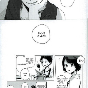 [Sakamoto] Nakimushi Shounen to Seinen Shoukou Extra – Haikyuu!! dj [Eng] – Gay Manga sex 27