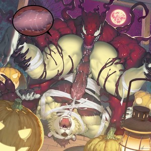 Raccoon21 – Halloween Karnage – Gay Manga sex 6