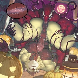 Raccoon21 – Halloween Karnage – Gay Manga sex 12