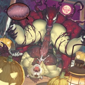 Raccoon21 – Halloween Karnage – Gay Manga sex 13
