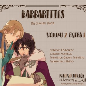 [SUZUKI Tsuta] Barbarities (update c.19+Extras) [Eng] {Naono Holics} – Gay Manga sex 491