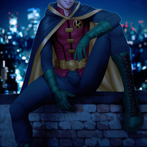 [drawnpr0n] Damian Wayne (Robin) – Gay Manga thumbnail 001