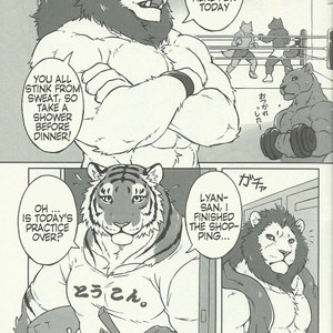 Gay Manga - [Tfws (Kirin)] Lyan-san and Toratake-chan [Eng] – Gay Manga