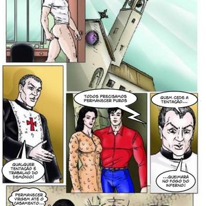 [Josman] In the confessional with the priest [Portuguese] – Gay Manga sex 12