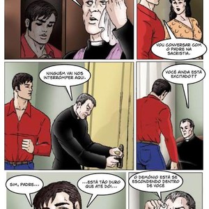 [Josman] In the confessional with the priest [Portuguese] – Gay Manga sex 14