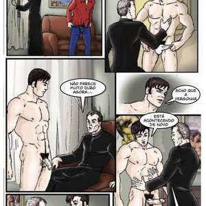 [Josman] In the confessional with the priest [Portuguese] – Gay Manga sex 15
