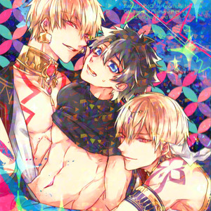 [Asanoha] Triple Rage – Fate/Grand Order dj [JP] – Gay Manga thumbnail 001