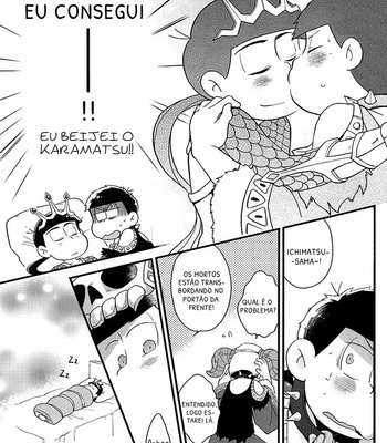[Ridill/ negura] Osomatsu-san dj – Kami-sama no negai-goto [Portuguese] – Gay Manga sex 25