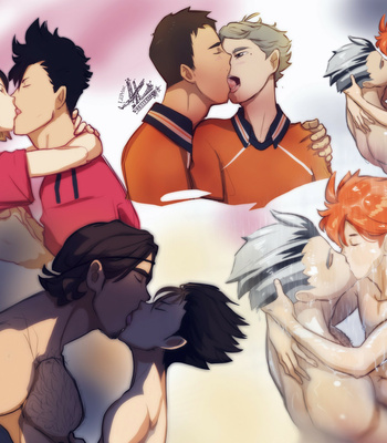 [Lilprincyvi] Haikyuu!! gallery (Portuguese) – Gay Manga sex 24