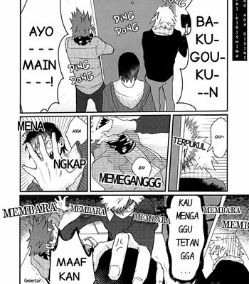 [YONAYONA-GROW (Nae)] Ojamashimasu Konnichiwa! – Boku no Hero Academia dj [Id] – Gay Manga sex 14