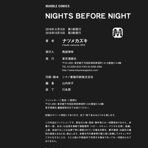 [Natsume Kazuki] Nights Before Night [JP] – Gay Manga sex 284