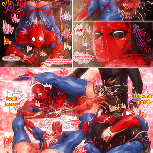[Rokudenashi] Spidey and the Love Bite! – Spider-Man dj [Eng] – Gay Manga sex 2