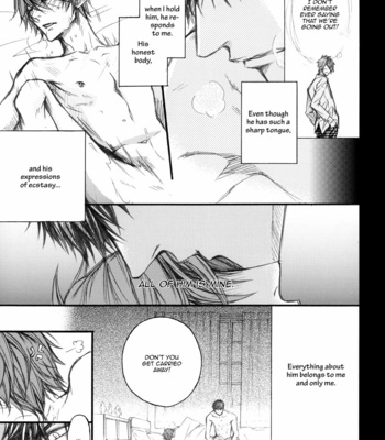 [NARUSAKA Rin] Kare to Kare no Ijiwaru na Kyori dj – Zero Kyori [Eng] – Gay Manga sex 7