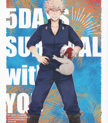[GERANIUM4520kei] Boku no Hero Academia dj – 5 Days Survival with You [ENG] – Gay Manga thumbnail 001