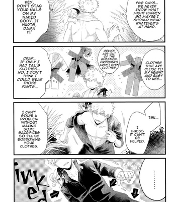 [GERANIUM4520kei] Boku no Hero Academia dj – 5 Days Survival with You [ENG] – Gay Manga sex 8