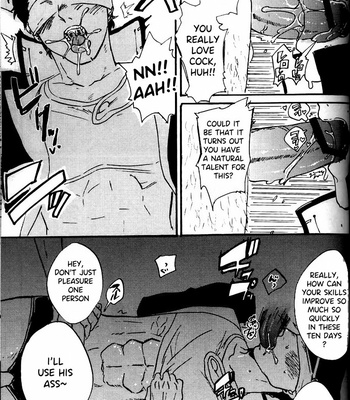 [Noboru & Moyori] Kujo Jotaro’s Bizarre NTR – Jojo dj [Eng] – Gay Manga sex 27