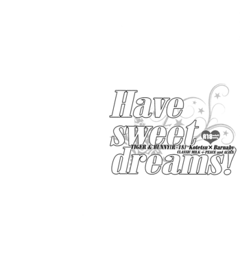 [Classic Milk + Peace and Alien] Tiger & Bunny dj – Have Sweet Dreams [Eng – Gay Manga sex 8