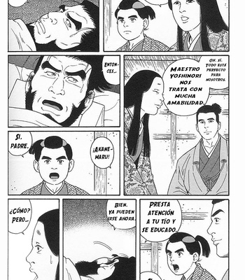 [Gengoroh Tagame] Tenshu ni Sumu Oni | The Demon who lives in the Tower keep [Spanish] – Gay Manga sex 13