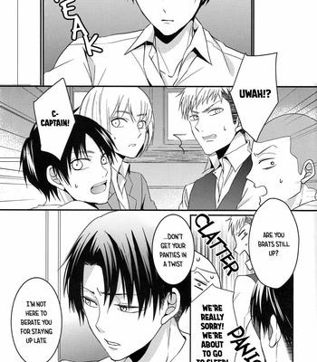 [UNAP! (Maine)] Shingeki no Kyojin dj – Shinpei no Dokusen Yoku ga Tsuyo Sugite Komaru [Eng] – Gay Manga sex 4