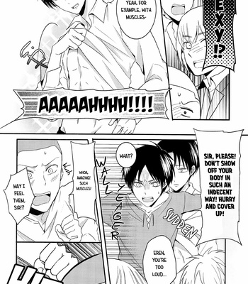 [UNAP! (Maine)] Shingeki no Kyojin dj – Shinpei no Dokusen Yoku ga Tsuyo Sugite Komaru [Eng] – Gay Manga sex 8