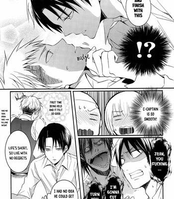 [UNAP! (Maine)] Shingeki no Kyojin dj – Shinpei no Dokusen Yoku ga Tsuyo Sugite Komaru [Eng] – Gay Manga sex 10