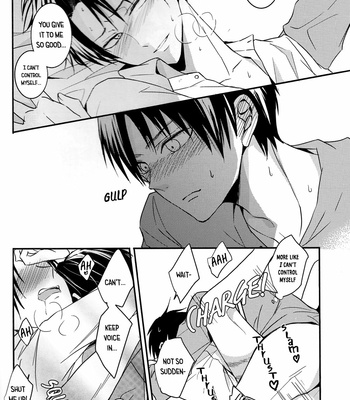[UNAP! (Maine)] Shingeki no Kyojin dj – Shinpei no Dokusen Yoku ga Tsuyo Sugite Komaru [Eng] – Gay Manga sex 15