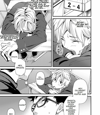 [Eichi Jijou (Takamiya)] Emuken 2 Danshi Yonin Warikan Ecchi! [German] – Gay Manga sex 8