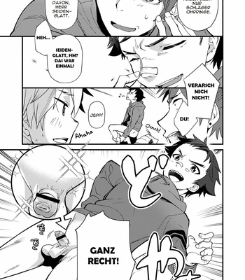 [Eichi Jijou (Takamiya)] Emuken 2 Danshi Yonin Warikan Ecchi! [German] – Gay Manga sex 16
