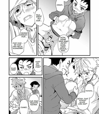 [Eichi Jijou (Takamiya)] Emuken 2 Danshi Yonin Warikan Ecchi! [German] – Gay Manga sex 31